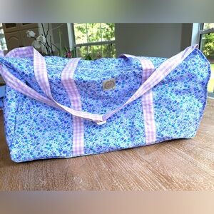 The Beaufort Bonnet Company Extra large Logan’s Long Weekender Bag in Mayberry